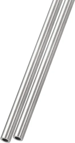 Miniatura 9 de METALLIXITY Tubo de acero inoxidable 316 (0.039 in de diámetro exterior x 0.006 in de pared T x 9.843 in de largo), 2 piezas, tubo recto