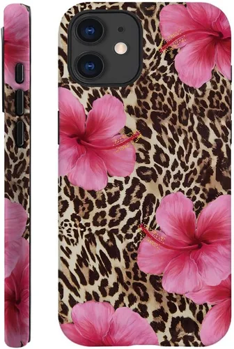 Miniatura 24 de Funda compatible con iPhone 11, resistente a arañazos, funda híbrida de 2 capas con carcasa dura, diseño de cocoteros de playa de verano
