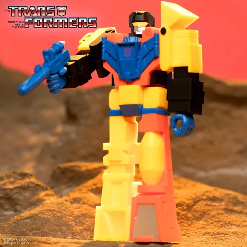 Miniatura 4 de Super7 Transformers Wrecking Crew Devastator - Figura de acción de Transformers de 3.75 pulgadas con accesorio, coleccionables clásicos de dibujos