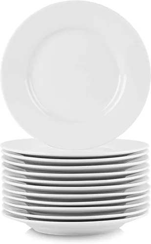 Miniatura 13 de 10 Strawberry Street 7" Catering Coupe - Cuenco para cereales, juego de 12, color blanco