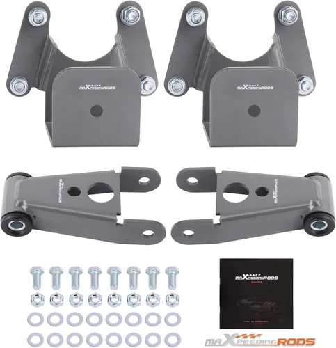 Miniatura 8 de Kit de suspensión y grillete de 4 pulgadas, kits de bajada para Dodge Charger Ram D100 D150 All Cabs 1972-1993 2WD