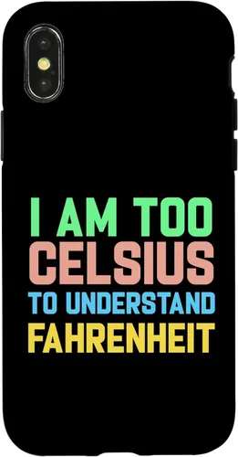 Miniatura 5 de Funda para iPhone 16 con texto "I am Too Celsius To Understand Fahrenheit