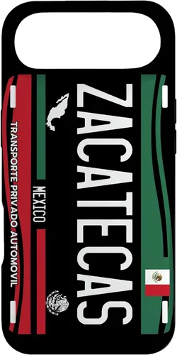 Miniatura 26 de Placa de matrícula Zacatecas para iPhone 13 Pro Max, Zacatecas México, funda Zacatecas
