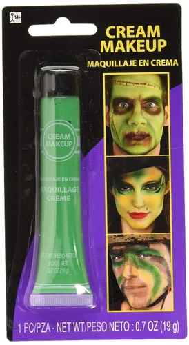 Miniatura 3 de Tubo de maquillaje Green Cream – 0.7 oz – Color vibrante y pigmentado perfecto para looks festivos y creativos, paquete de 18