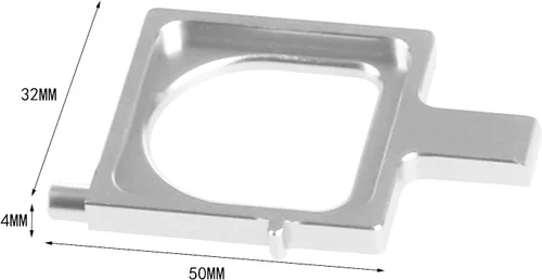 Miniatura 2 de WORKER Moldeo por inyección de repuesto para Nerf Longshot CS-12, Nerf N-Strike Longshot CS-6 Modificar Toy Terminator Color Plata
