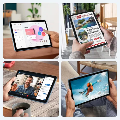 Miniatura 6 de Tablet Android de 10 pulgadas, tableta Android 15 con teclado, 24 GB de RAM+128 GB de ROM, 1 TB Expand, Octa-Core 6000mAh 1280x800 IPS HD, WiFi 5G