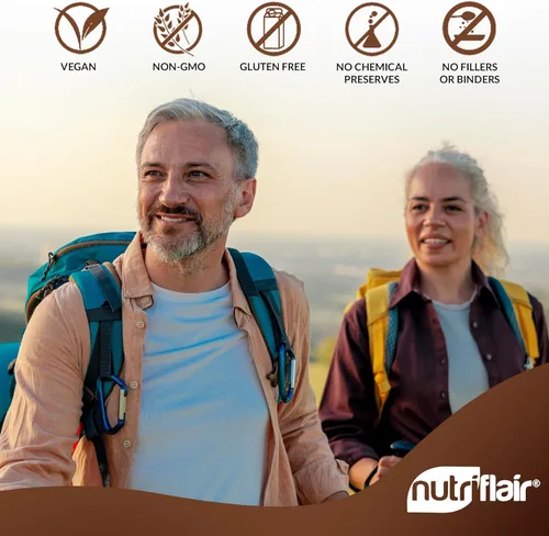 Miniatura 6 de Canela de Ceilán orgánica certificada NutriFlair, 1200 miligramos por porción, 120 cápsulas