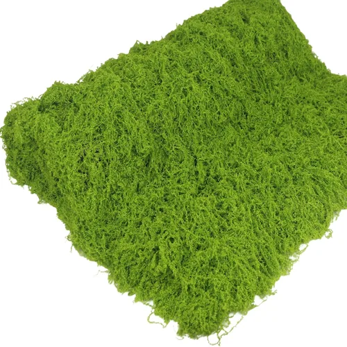 ACRYCS Musgo falso verde musgo de 39 x 39 pulgadas para decorar césped artificial para plantas de interior, manualidades, centros de mesa, centros