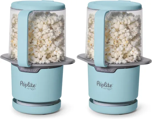 Miniatura 10 de Presto 04812 PopLite Our Munch - Palomitas de maíz para hacer palomitas de maíz, tamaño familiar, cuenco integrado para servir, diseño compacto, 15
