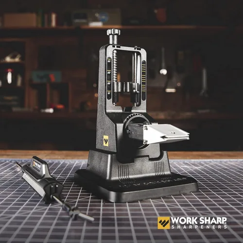 Miniatura 2 de Work Sharp Kit de afilador de cuchillos con ajuste de precisión, afila todos los cuchillos de bolsillo y de cocina con facilidad y control