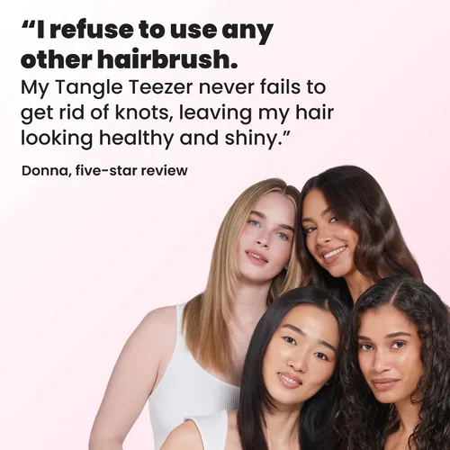 Miniatura 9 de Tangle Teezer Cepillo Desenredante Ultimate para Cabello Húmedo y Seco, Elimina Nudos y Reduce la Rotura para Todo Tipo de Cabello, Rosa Millennial