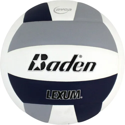 Miniatura 39 de Baden - Lexum - Microfibra compuesta de alta calidad Balón de voleibol oficial para interiores de la escuela secundaria 13U a 18U