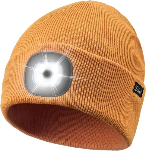 Miniatura 26 de Etsfmoa Gorro unisex con la luz, regalos para hombres, papá, padre, gorras recargables por USB