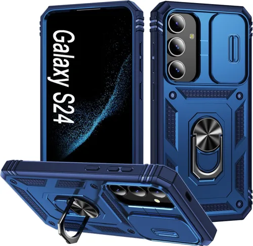 Miniatura 56 de Funda para Galaxy S22 Ultra, a prueba de golpes, resistente a los impactos con lente deslizante Funda protectora para Samsung Galaxy S22 Ultra 4G/5G