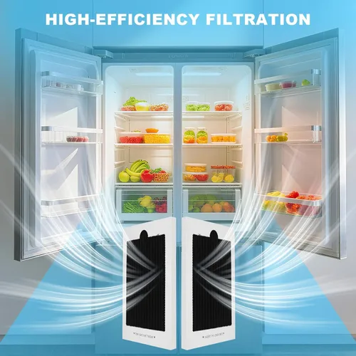 Miniatura 5 de Paquete de 6 filtros de aire de repuesto de alta calidad para refrigerador, filtro activado por carbón compatible con Frigidaire PAULTRA Pure Air