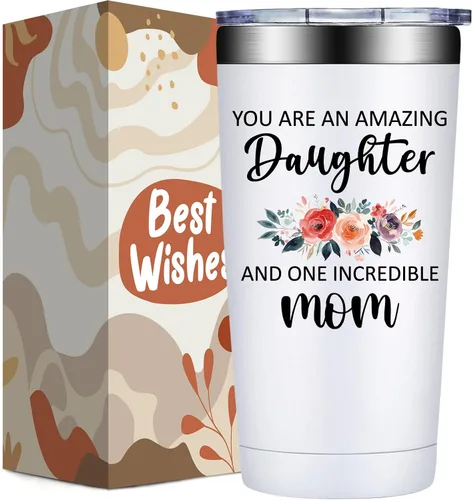 Miniatura 12 de Grifarny Daughter Gifts from Mom, Dad - Mothers Day, Valentines Day Gifts for Daughters Adult - You are an Amazing Daughter Tumbler 20 oz
