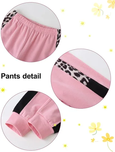 Miniatura 5 de WESIDOM Baby Girl Clothes Sets, 2pcs Autumn Long Sleeve Clothes Outfits Toddler Girl Sweater Sets