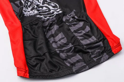 Miniatura 175 de Nuevo Pro cremallera completa hombres ciclismo Jersey manga corta Riding Shirt USA