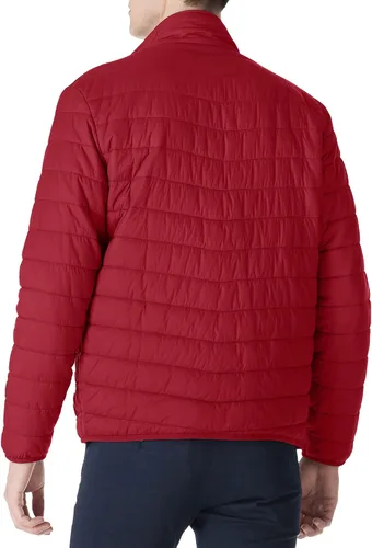 Miniatura 4 de Outdoor Ventures Chaqueta de invierno acolchada ligera y plegable para hombre, con aislamiento, para nieve, esquí, senderismo, viajes