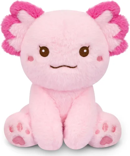 Miniatura 8 de Highland Cow - Animal de peluche esponjoso de 8 pulgadas con pelo elegante, juguete suave de peluche Kawaii abrazable de vaca para niños, niños