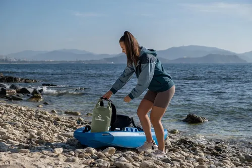 Miniatura 3 de EARTH&RIVER Mochila seca impermeable de alta calidad, extra gruesa, protección para todas las actividades acuáticas y campamentos, bolsa seca ligera
