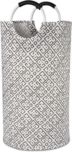 Dalykate Cesta de lavandería extragrande de tela Oxford plegable de 115 litros, bolsa de lavandería plegable con asas, impermeable, portátil, cesta