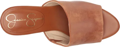 Miniatura 5 de Jessica Simpson Shelbie - Sandalias de tacón con plataforma para mujer, Caramelo