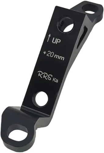 Miniatura 7 de Adaptador de freno de bicicleta+0.787 in Montaje de poste a adaptador de freno de montaje plano MTB 140/160/7.087 in Aleación de aluminio Accesorios