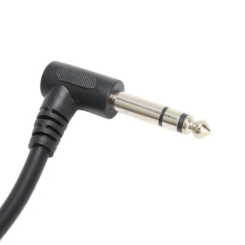 Miniatura 8 de Goshyda Cable de 1/4 de pulgada a DIN de 5 pines, 90 grados 0.250 in macho a MIDI 5pin macho TRS cable de audio estéreo para altavoz, amplificador