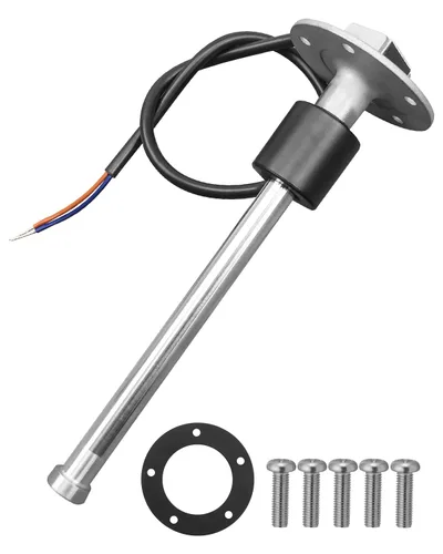 Miniatura 13 de Indicador de nivel de combustible de 0-90 ohm, medidor de combustible marino impermeable con esfera de 52 mm y retroiluminación LED, medidor Medidor