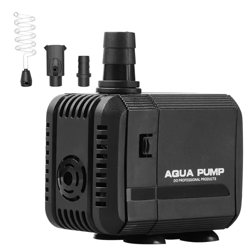 Miniatura 8 de Simple Deluxe 660 GPH 45W Bomba de agua de succión inferior de mesa (2500 L/H) con 3 boquillas para tanque de peces, estanque, acuario