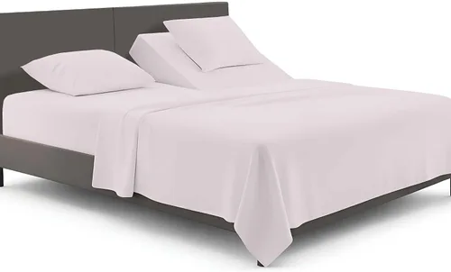 Miniatura 11 de SGI bedding Juego de sábanas de microfibra ajustable de 28 pulgadas con parte superior flexible de cabeza dividida, ultra suave, refrescante