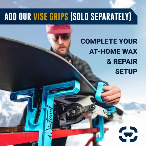 Miniatura 9 de Winterial Snowboard and Ski Tuning Kit, with Iron, All-Temp Snowboard Wax, Angled Edge Tuner File