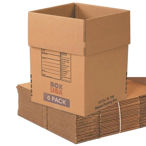 Miniatura 15 de BOX USA Cajas de cartón corrugado de 15 x 10 x 6, medianas de 15 pulgadas de largo x 10 pulgadas de ancho x 6 pulgadas de alto, paquete de 25