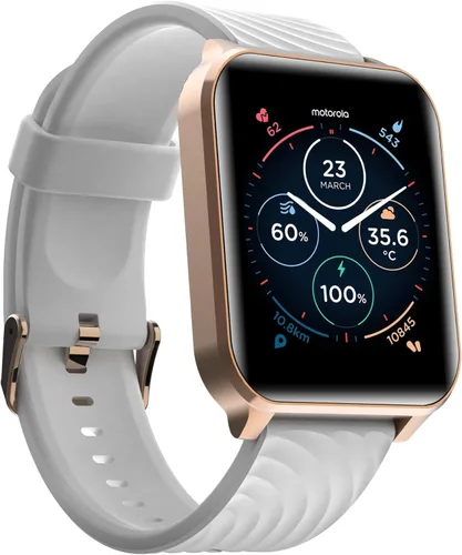 Miniatura 9 de Motorola Moto Watch 70 - Reloj inteligente Bluetooth de salud y fitness para uso diario, funciones avanzadas de salud, hasta 10 días de duración