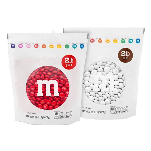 Miniatura 20 de M&M'S World Paquetes individuales de M&M'S con temática de graduación con iconos de felicitaciones YAY!, para recuerdos de fiesta de graduación