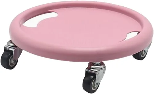 Miniatura 10 de Rodillo de abdominales, equipo de ejercicio abdominal con 4 rodillos, llave de cortesía para rueda abdominal, tablero giratorio de 360 grados, rueda