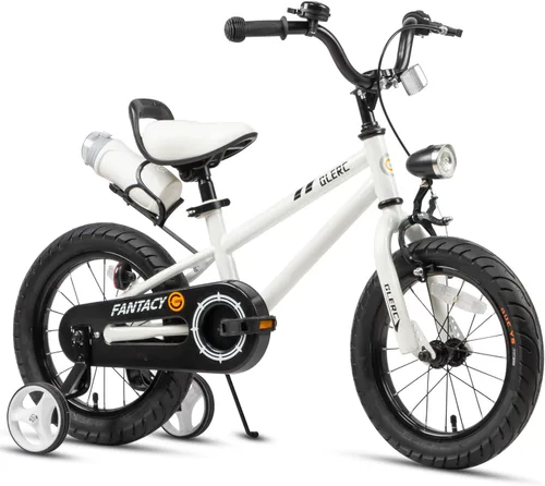 Miniatura 15 de Glerc Fantacy Kids Bike, 12-20 Inch Children Bicycle for 2-13 Years Old Boys Girls, Kids Bicycle with Water Bottle Holder & Headlight & Training