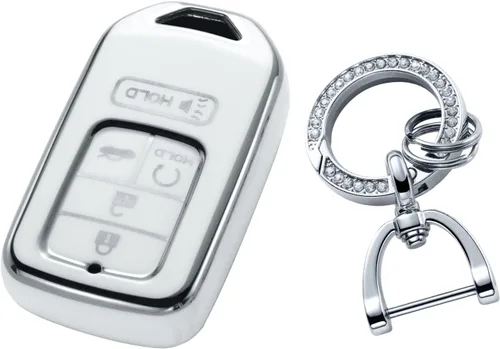 Miniatura 6 de YO&YOYE Funda para Llavero de TPU con Anillo para Llaves