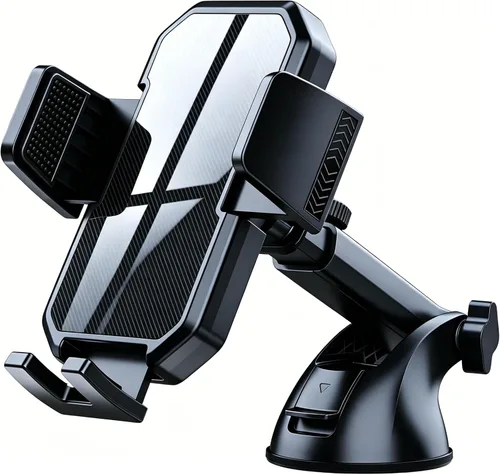 Soporte universal para teléfono celular para tu automóvil [ventosa fuerte más estable y flexible de grado militar 2025] Starlink Soporte de teléfono