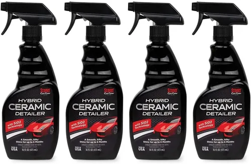 Miniatura 8 de Stoner Car Care 92303 - Detallador híbrido de cerámica – Tecnología SiO₂ para un brillo sedoso y suave, mejora y protege la pintura exterior hasta 6