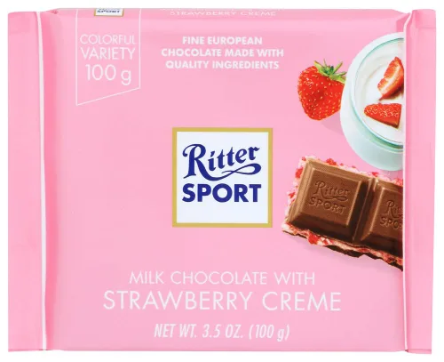 Miniatura 7 de Ritter Sport Barra de chocolate con leche y almendras enteras, 3.5 onzas (paquete de 11).