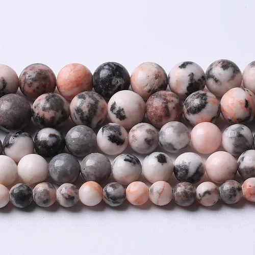 Miniatura 10 de 36 cuentas de calcedonia de jade rojo natural de 25/64 pulgadas (0.394 in), redondas sueltas, piedras preciosas energéticas curativas, para hacer