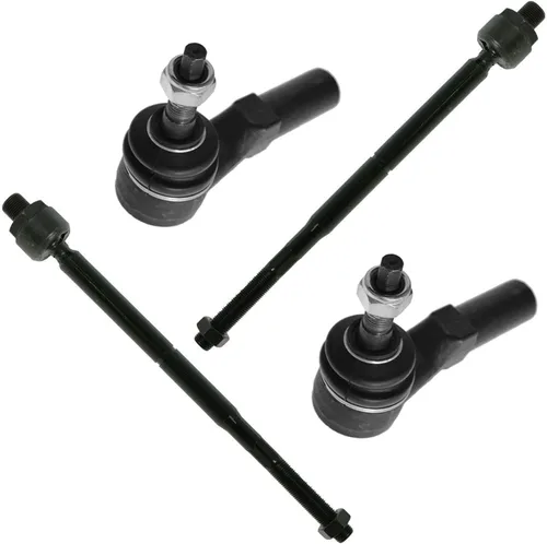 Miniatura 81 de TRQ Juego de barras de acoplamiento delanteras interiores y exteriores de 4 piezas compatible con Jeep Cherokee 1991-2001 y Comanche 91-92