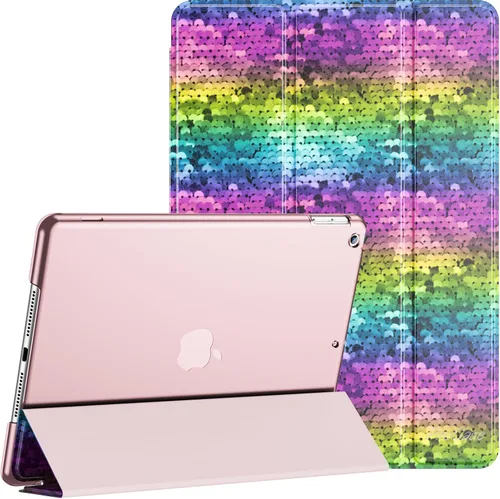 Miniatura 38 de ProCase Funda para iPad de 9ª/8ª/7ª generación de 10.2 pulgadas (versión 2021/2020/2019), funda 10.2 iPad de 9ª/8ª/7ª generación, funda inteligente