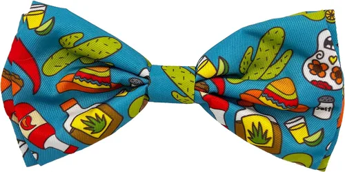 Huxley & Kent Pajarita para mascotas | Cinco de Mayo Velcro Bow Tie Collar Accesorio | Divertidas pajaritas para perros y gatos | Bonita, cómoda y