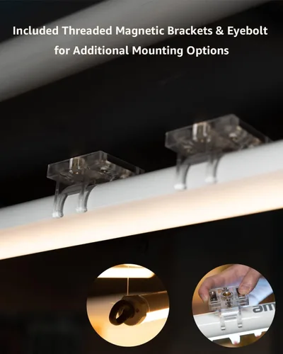 Miniatura 6 de Aputure Amaran PT4c - Kit de 2 luces, tubo de luz de píxeles, tubo LED de 16 píxeles RGBWW, potencia de 32 W (47.2 in/47.2 pulgadas) Amaran T4C