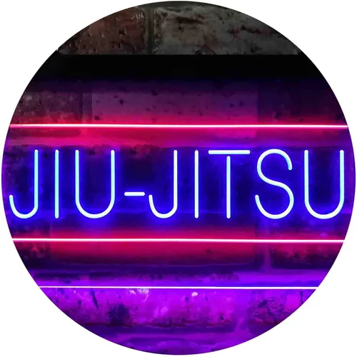 Miniatura 11 de ADVPRO Jiu-Jitsu Brasileño Sport Dual Color LED Neon Sign Azul y Rojo 12 x 8 pulgadas st6s32-i3836-br