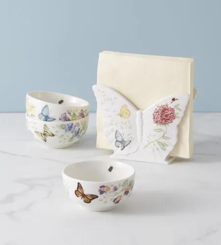 Miniatura 5 de Lenox 890449 Butterfly Meadow Kitchen - Juego de 3 cuencos pequeños