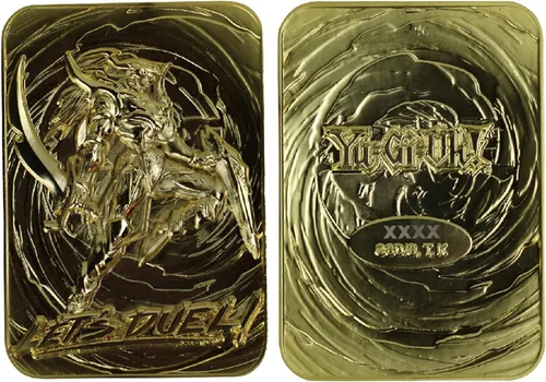 Miniatura 3 de Yu-Gi-Oh! Black Luster Soldier - Tarjeta metálica chapada en oro de 24 quilates